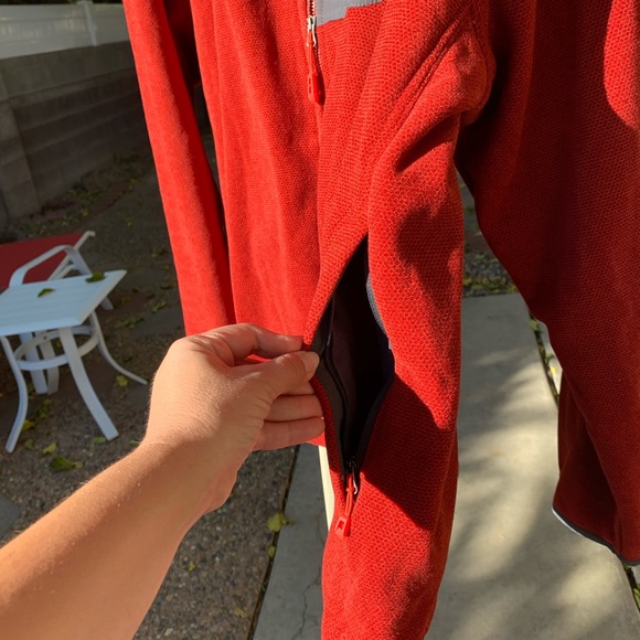 NWOT REI Fleece Jacket Red/Grey XXL - Picture 6 of 13